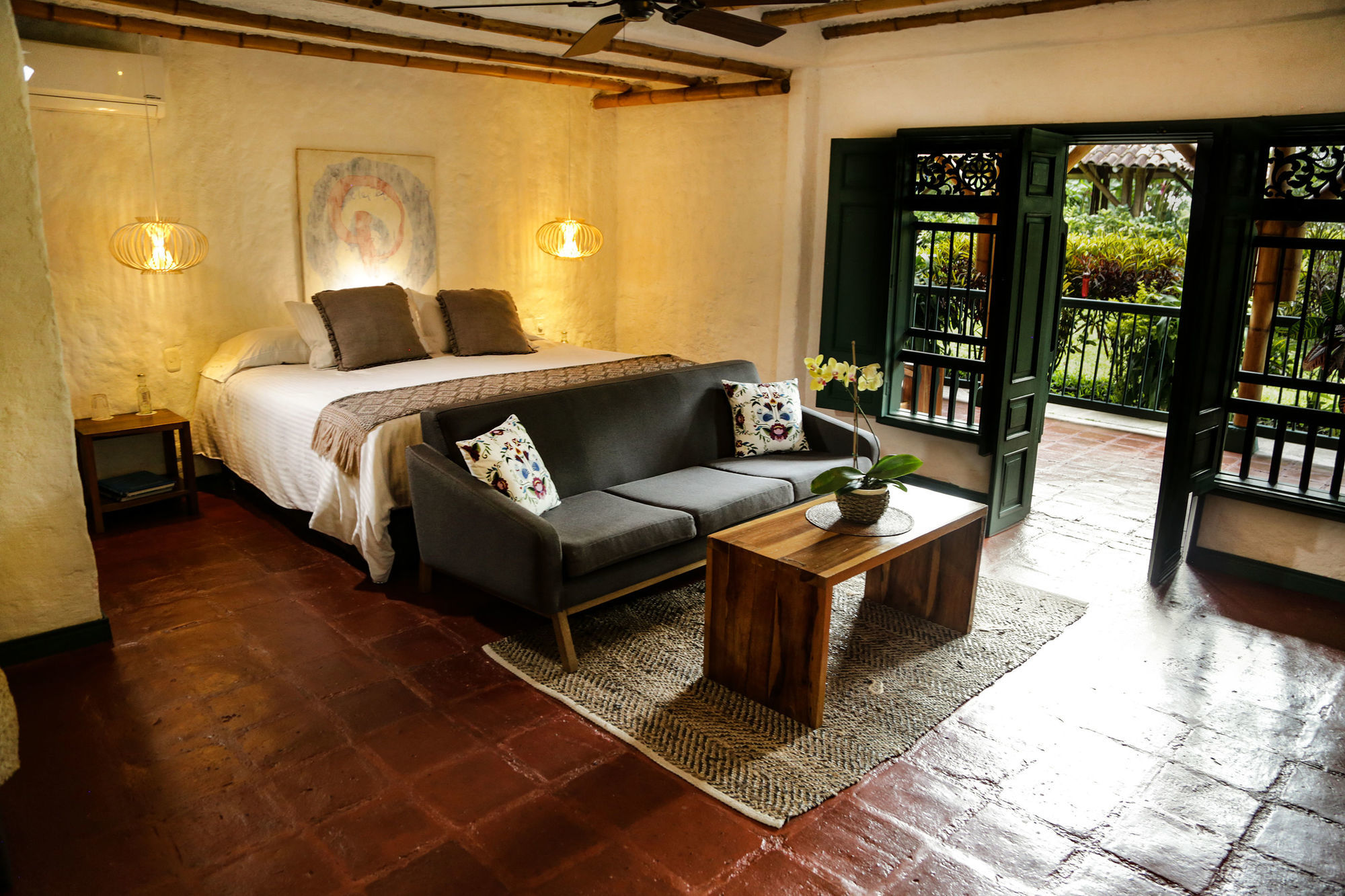 Hacienda Bambusa El Caimo Oda fotoğraf